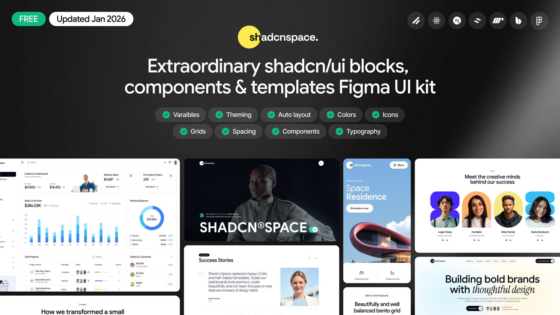 Shadcnspace preview