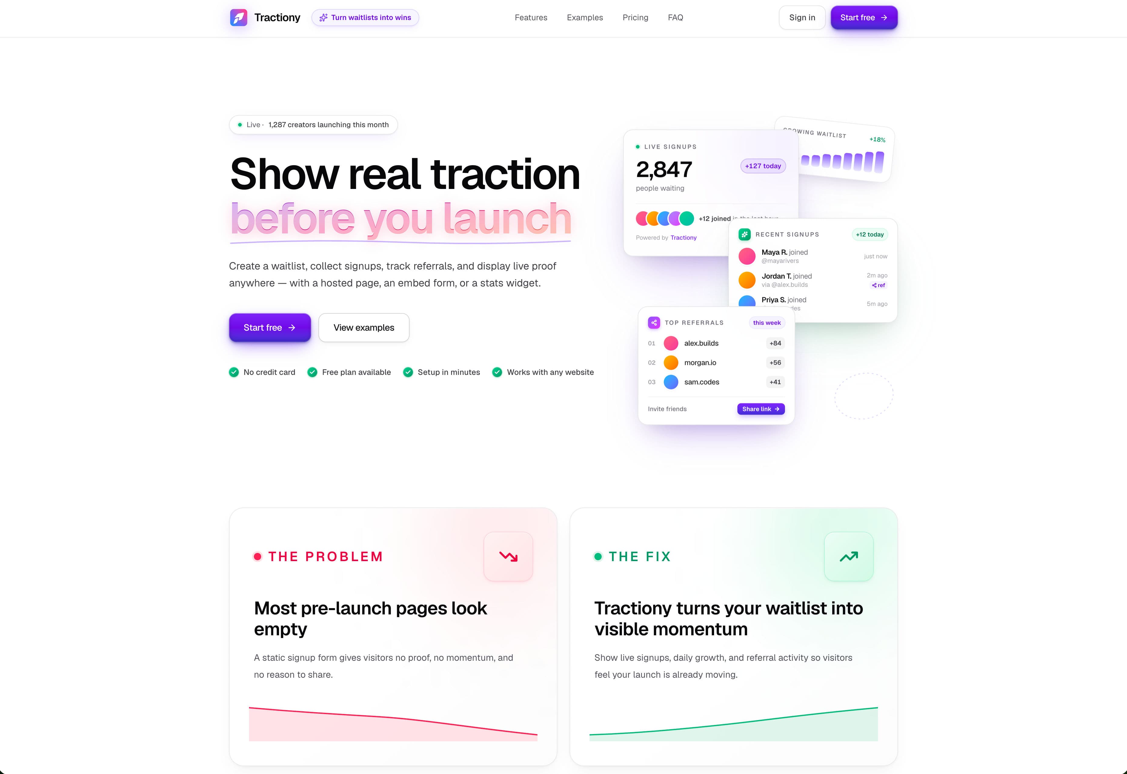 Tractiony preview
