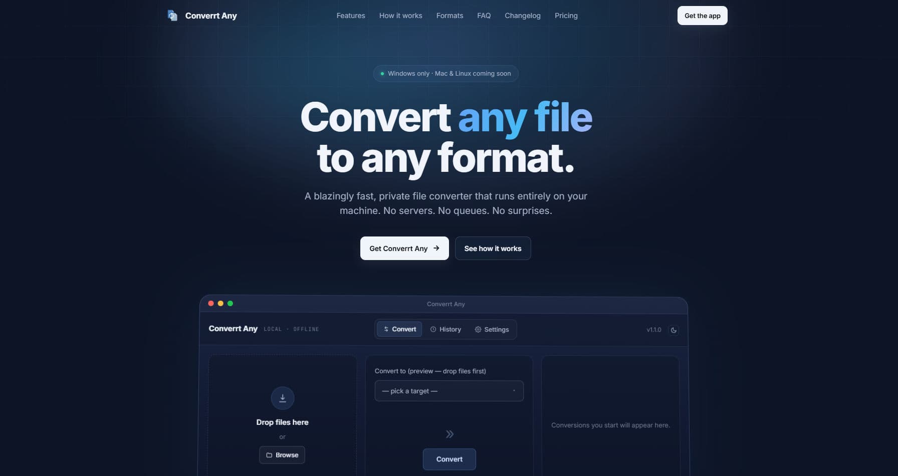 Converrt Any preview