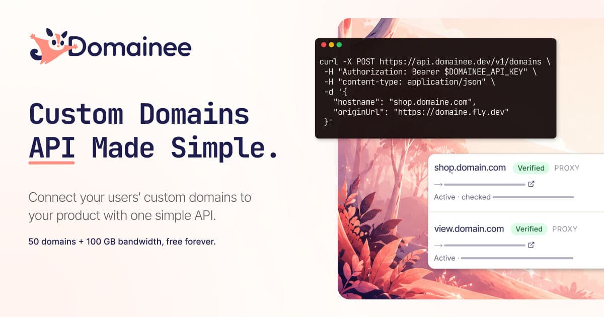Domainee preview