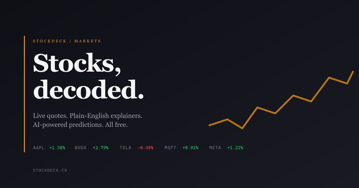 StockDeck preview