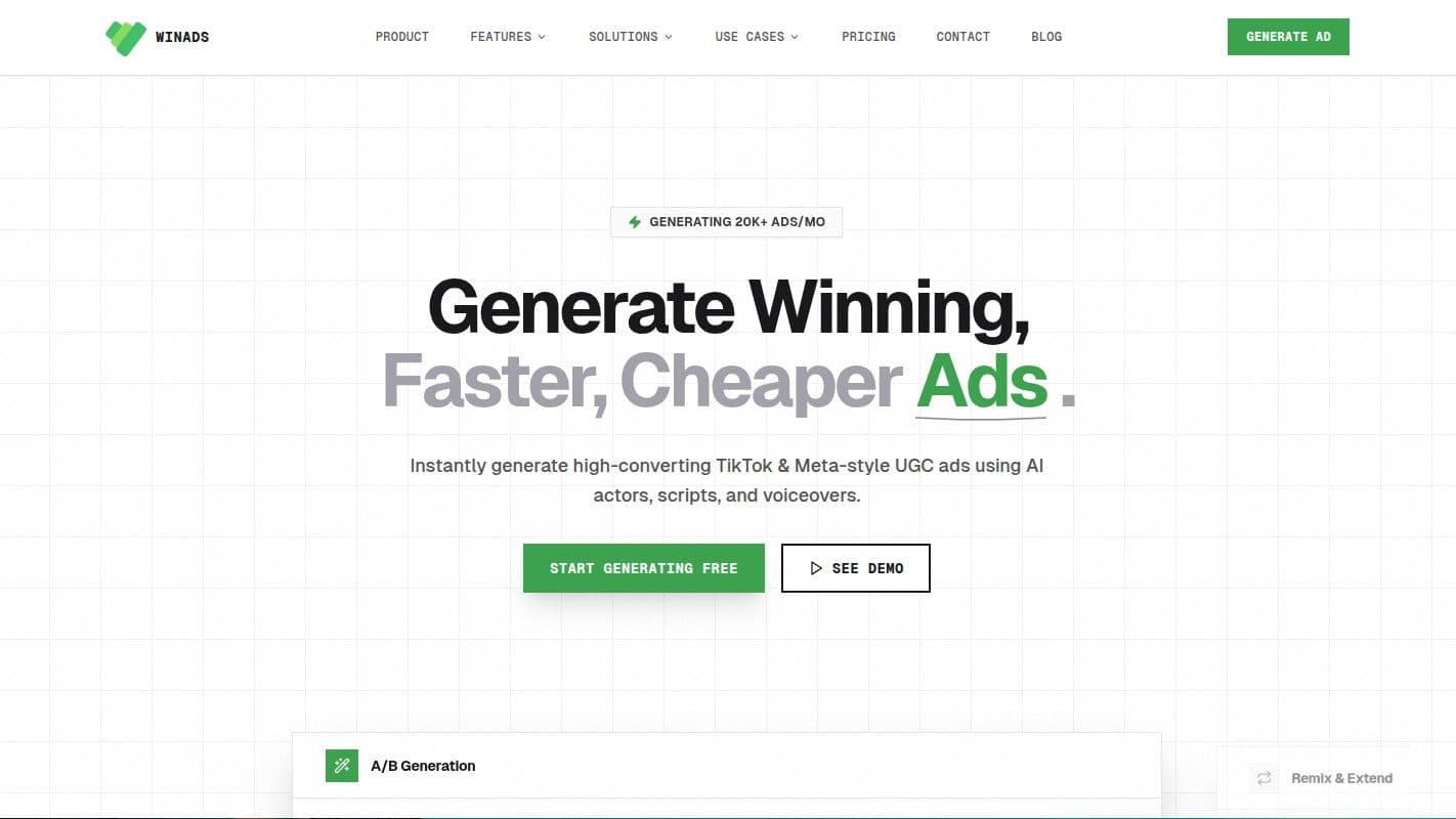 WinAds preview
