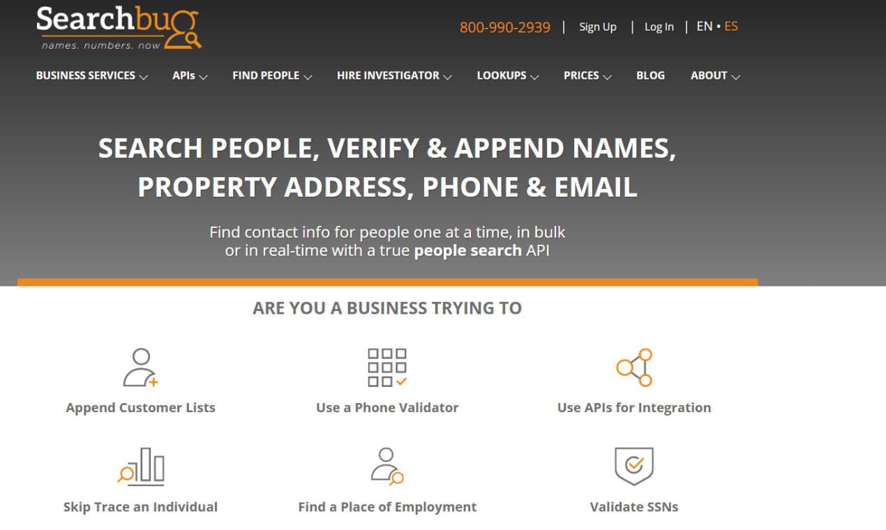 Searchbug preview