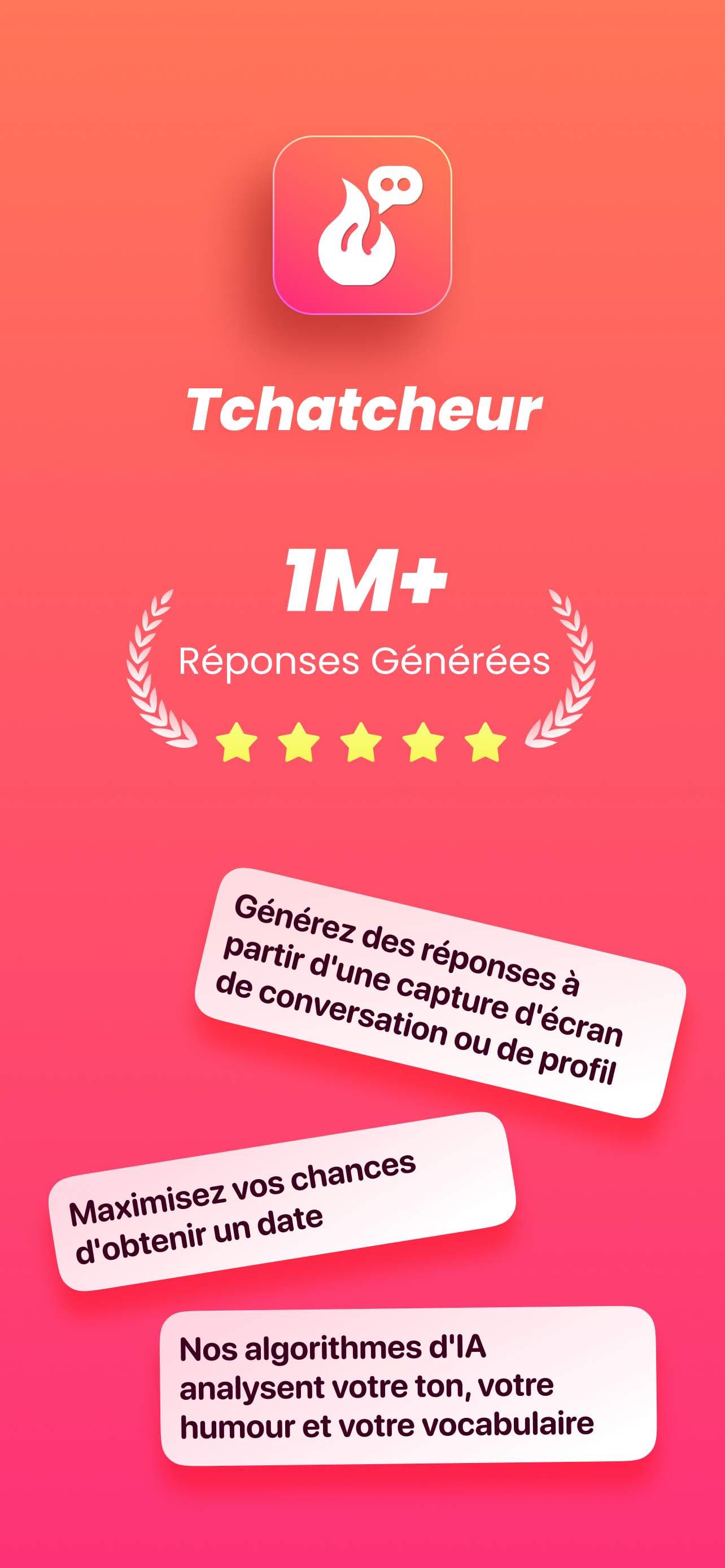 Rizz app - Tchatcheur preview
