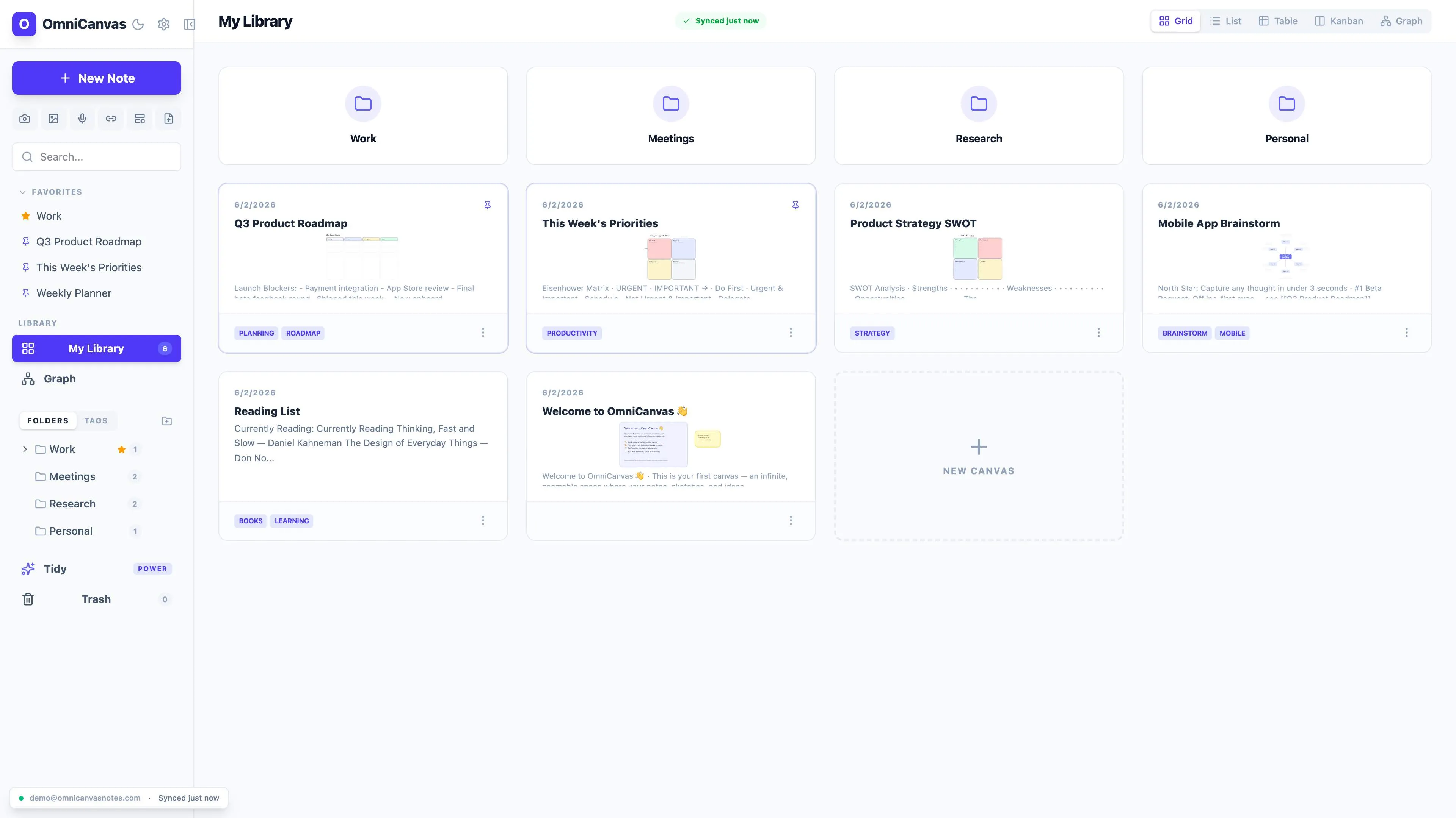 OmniCanvas preview