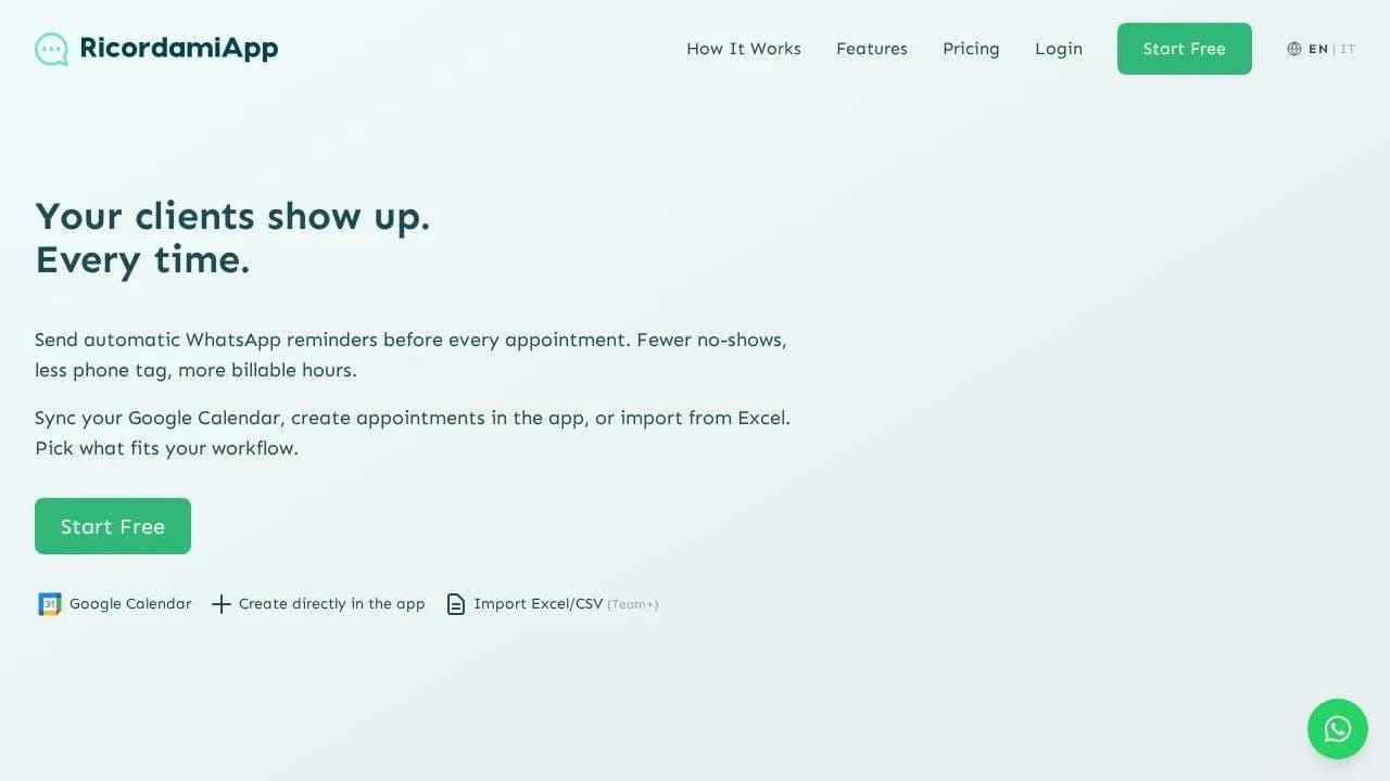 RicordamiApp preview